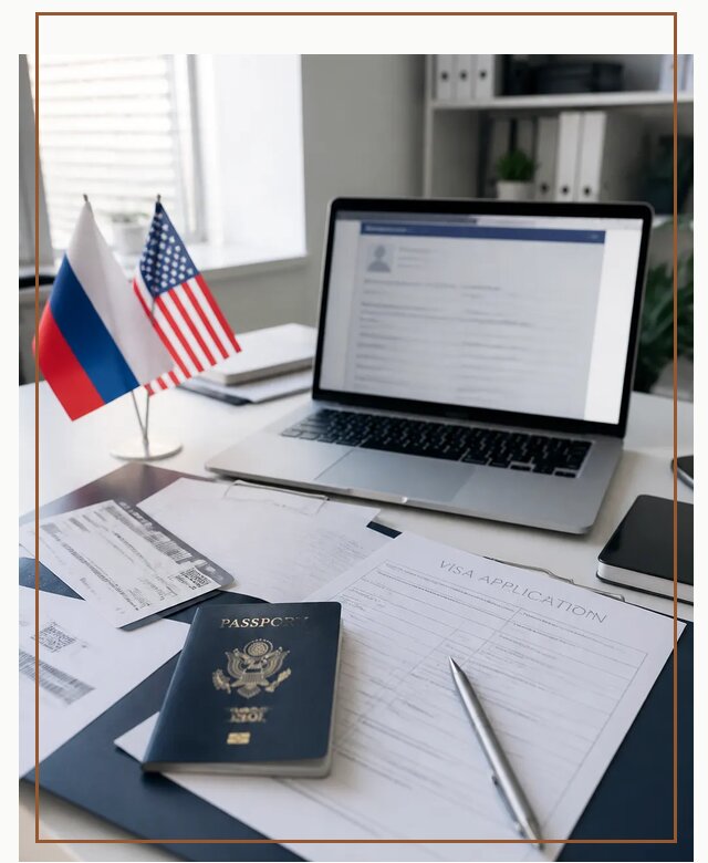Оформление визы в США для туристов и бизнеса в Великих Луке