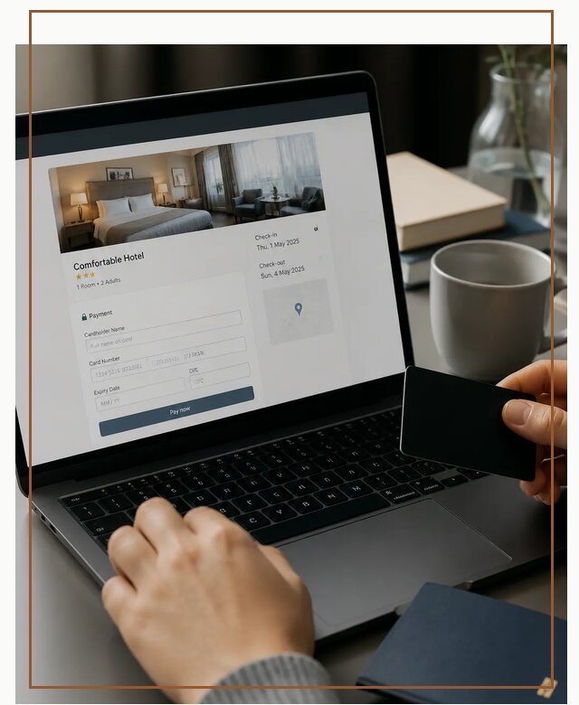 Оплата бронирования Booking в Великих Луке по цене от 4652 р. | Гиперактив-Вкл